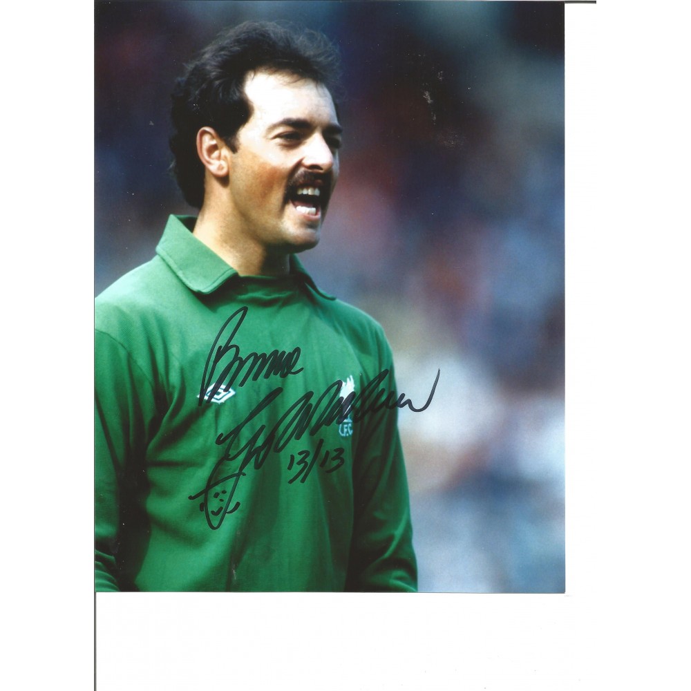 Football Bruce Grobbelaar 10x8 Signed Colour Photo Football Bruce Grobbelaar 10x8 Signed Colour Photo