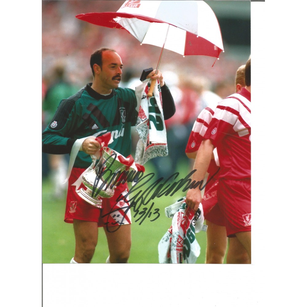 Football Bruce Grobbelaar 10x8 Signed Colour Photo Football Bruce Grobbelaar 10x8 Signed Colour Photo