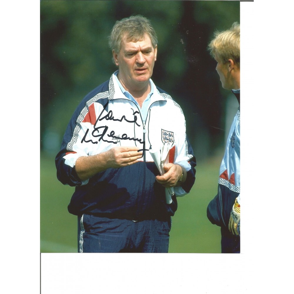 Football Lawrie McMenemy 10x8 Signed Colour Photo Football Lawrie McMenemy 10x8 Signed Colour Photo