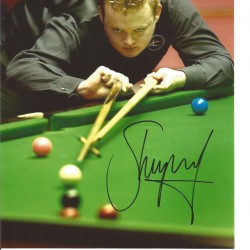 Snooker Shaun Murphy 10x8 Signed Colour Photo Pictured In Action At The World Championship. Snooker Shaun Murphy 10x8 Signed Colour Photo Pictured In Action At The World Championship.