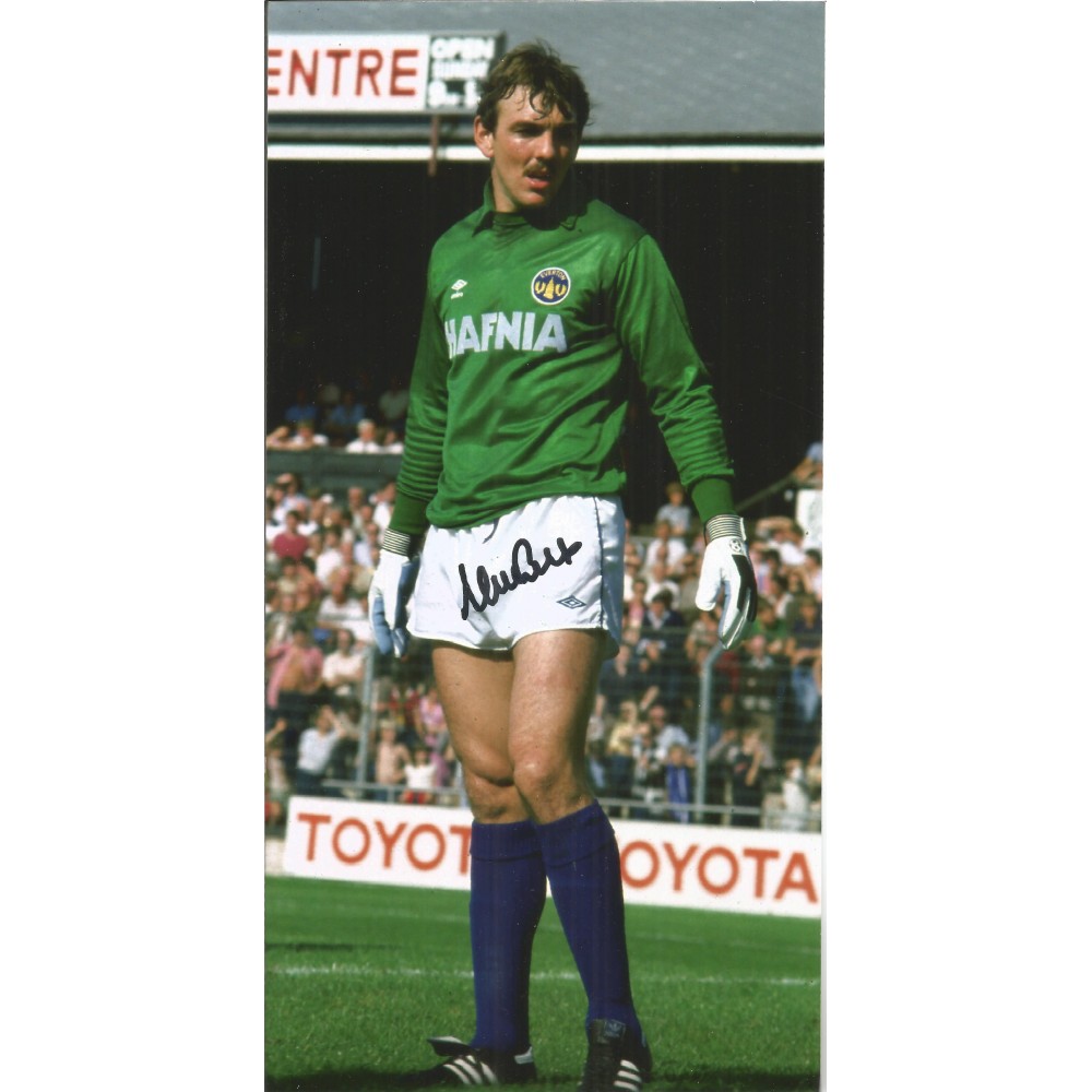 Neville Southall signed 10 x 6 colour photo