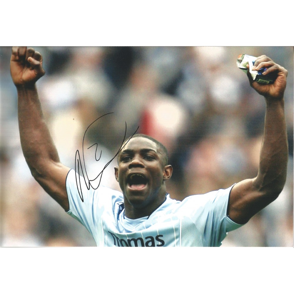 Football Micah Richards 10x8 signed colour photo Football Micah Richards 10x8 signed colour photo