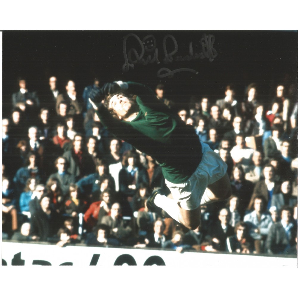 Football Phil Parkes 10x8 signed colour photo