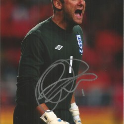 Football Robert Green 10x8 signed colour photo pictured while playing for England. Football Robert Green 10x8 signed colour photo pictured while playing for England.