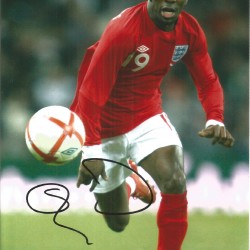 Football Shaun Wright Philips 10x8 signed colour photo pictured in action for England. Football Shaun Wright Philips 10x8 signed colour photo pictured in action for England.