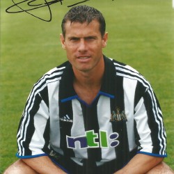 Football Rob Lee 6x4 signed colour photo 
