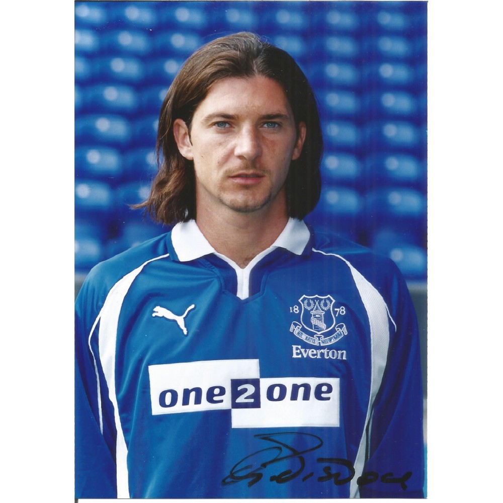 Football Ian Bishop 10x8 signed colour photo