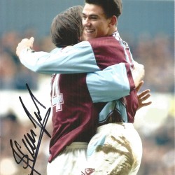 Football Steve Jones 10x8 signed colour photo Football Steve Jones 10x8 signed colour photo