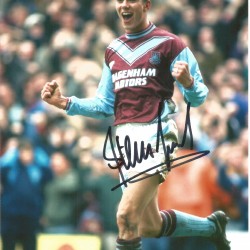 Football Steve Jones 10x8 signed colour photo Football Steve Jones 10x8 signed colour photo