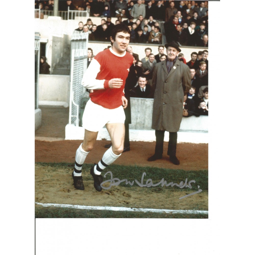 Football Jon Sammels 10x8 Signed Colour Photo Football Jon Sammels 10x8 Signed Colour Photo