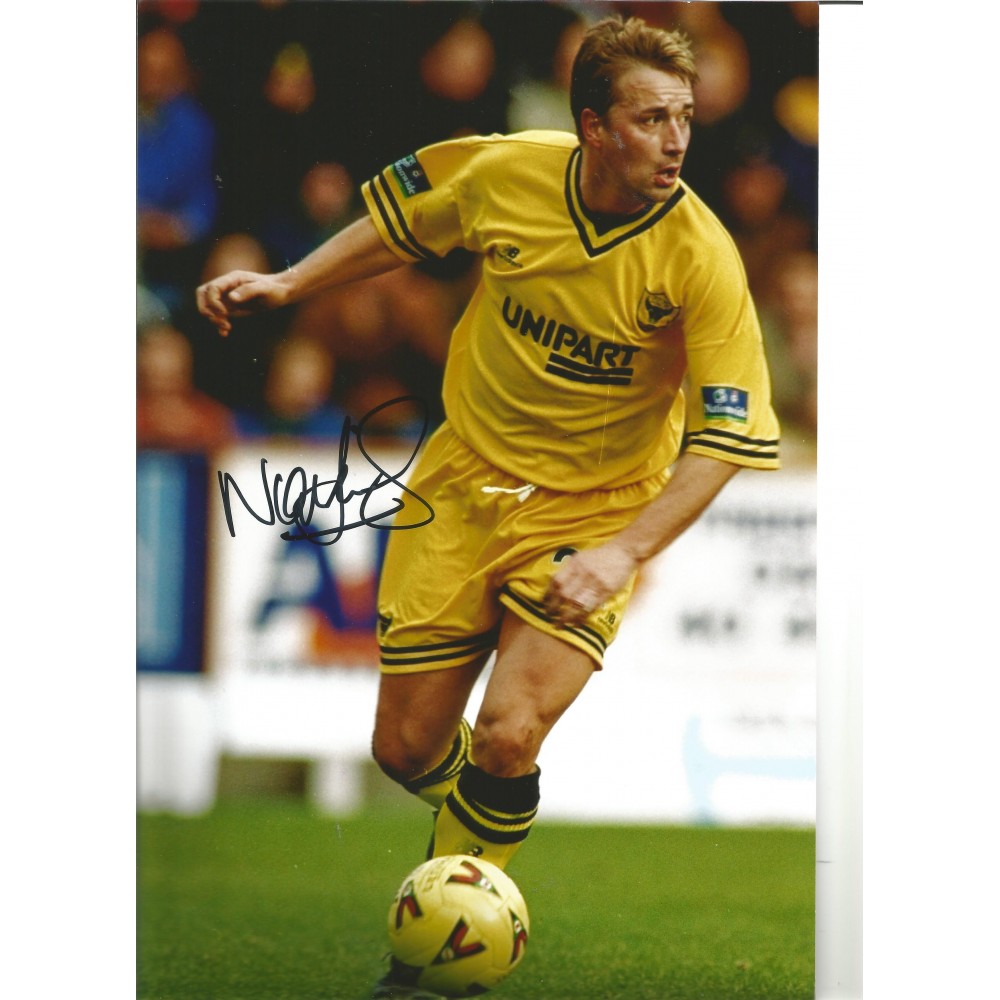 Football Nigel Jemson 12x8 Signed Colour Photo