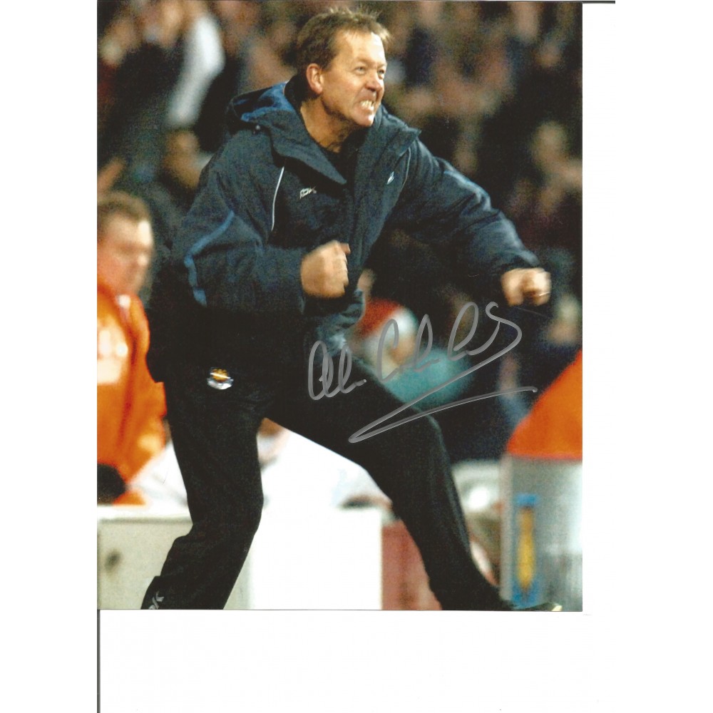 Football Alan Curbishley 12x8 Signed Colour Photo