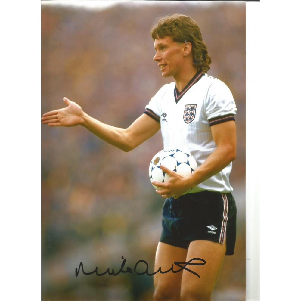 Football Mike Duxbury 12x8 Signed Colour Photo Football Mike Duxbury 12x8 Signed Colour Photo