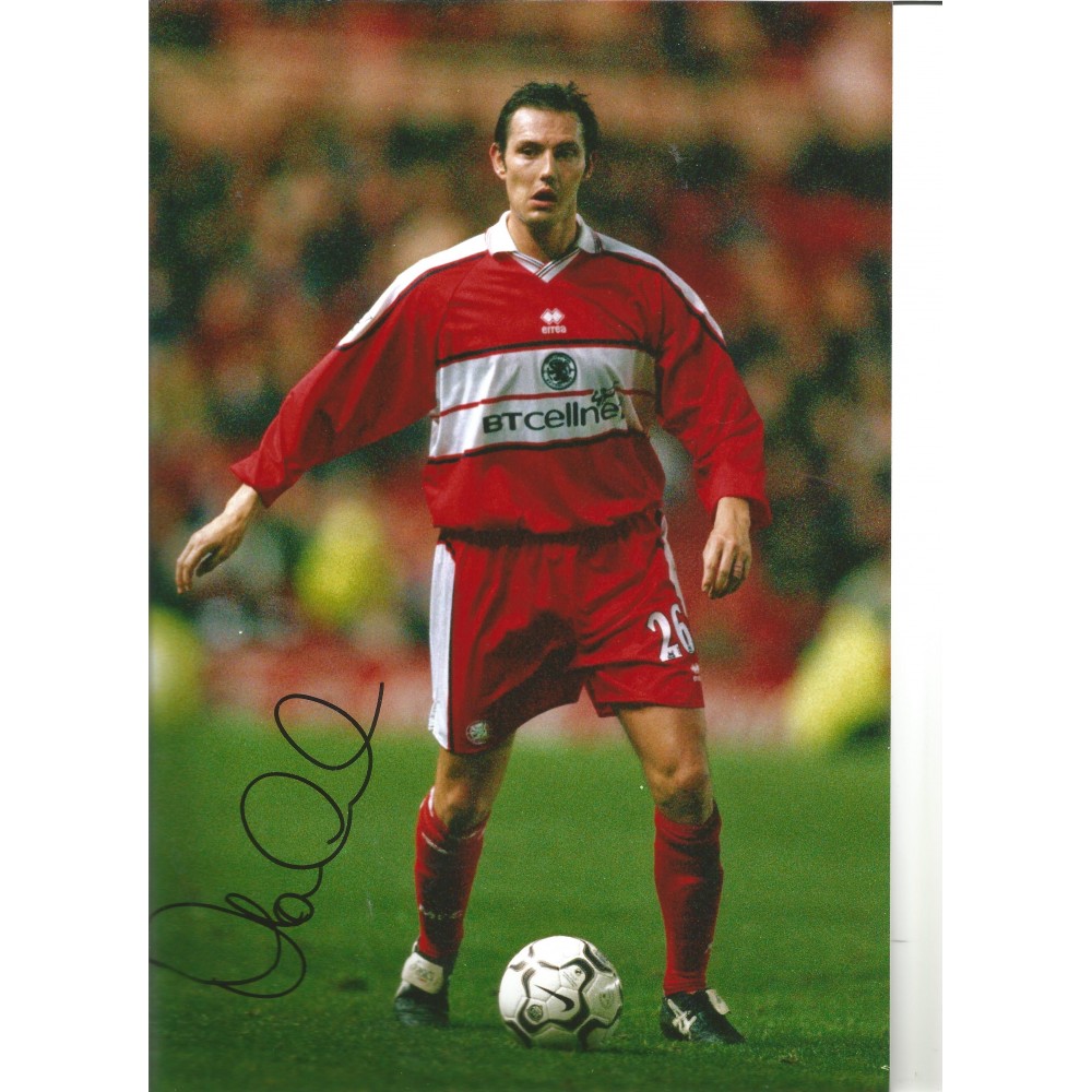 Football Noel Whelan 12x8 Signed Colour Photo Football Noel Whelan 12x8 Signed Colour Photo
