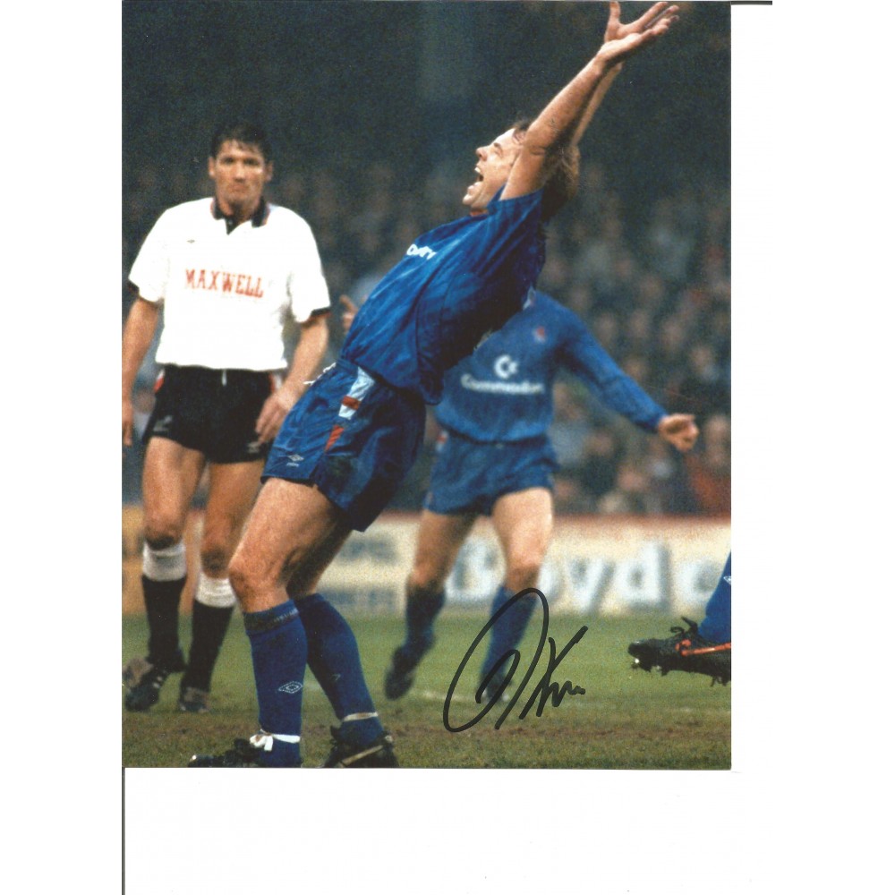 Football Kerry Dixon 10x8 Signed Colour Photo Football Kerry Dixon 10x8 Signed Colour Photo