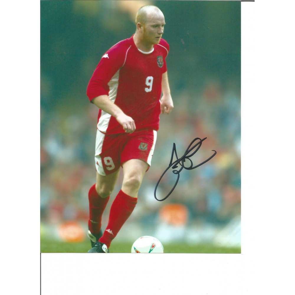 Football John Hartson 10x8 Signed Colour Photo