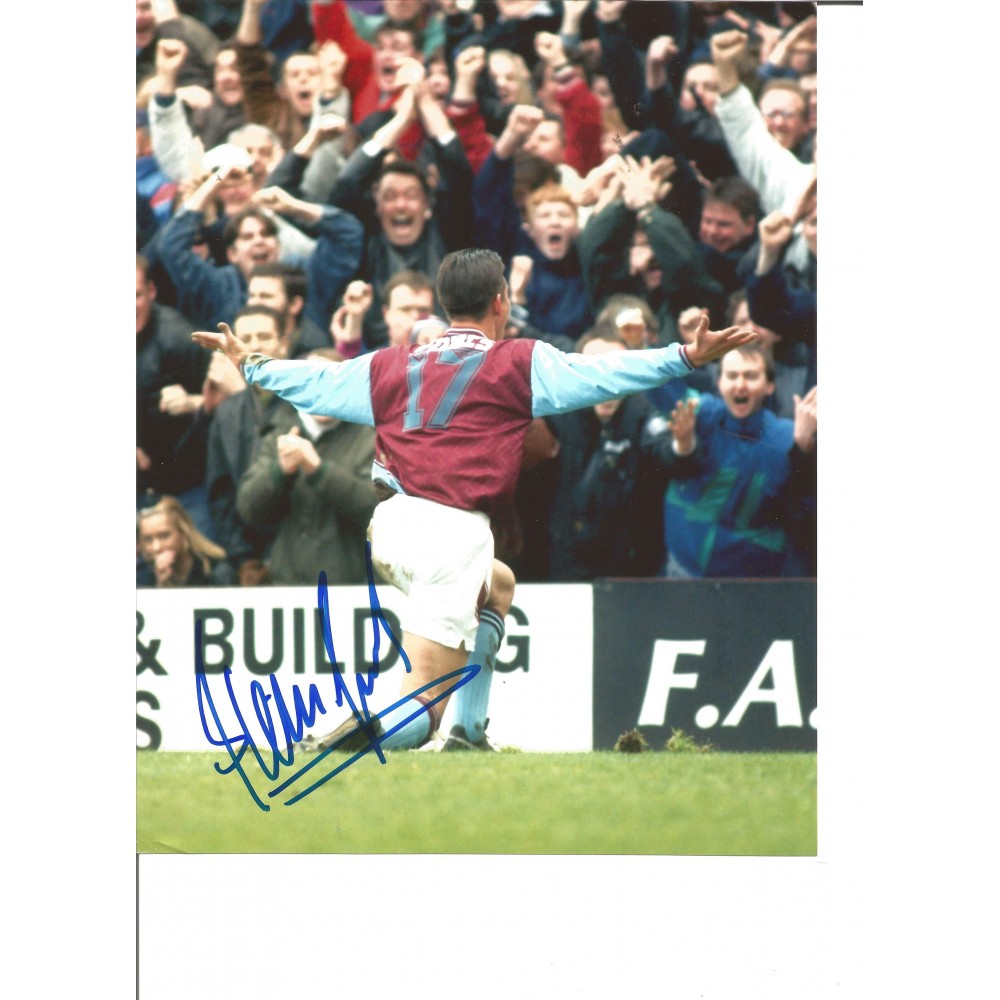 Football Steve Jones 10x8 Signed Colour Photo Football Steve Jones 10x8 Signed Colour Photo